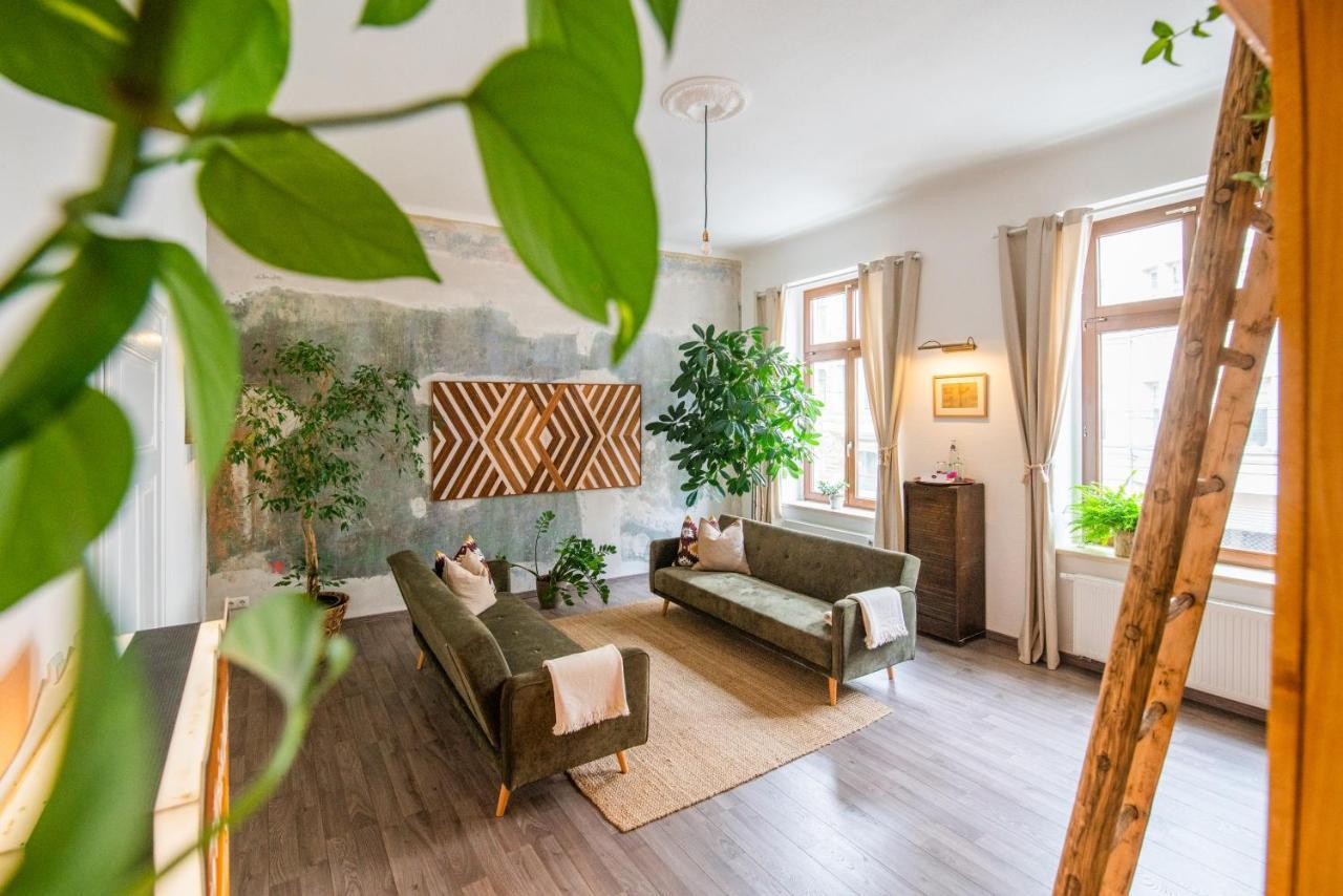 Theleaf - Design Apartment & Cafe Leipzig Dış mekan fotoğraf