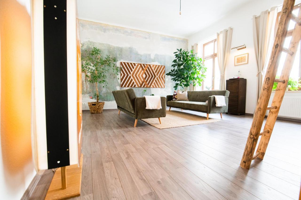 Theleaf - Design Apartment & Cafe Leipzig Dış mekan fotoğraf