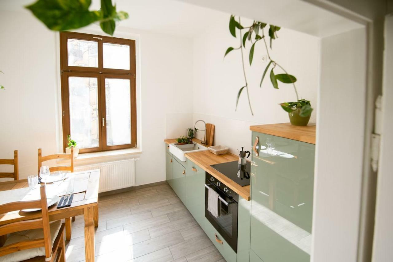 Theleaf - Design Apartment & Cafe Leipzig Dış mekan fotoğraf