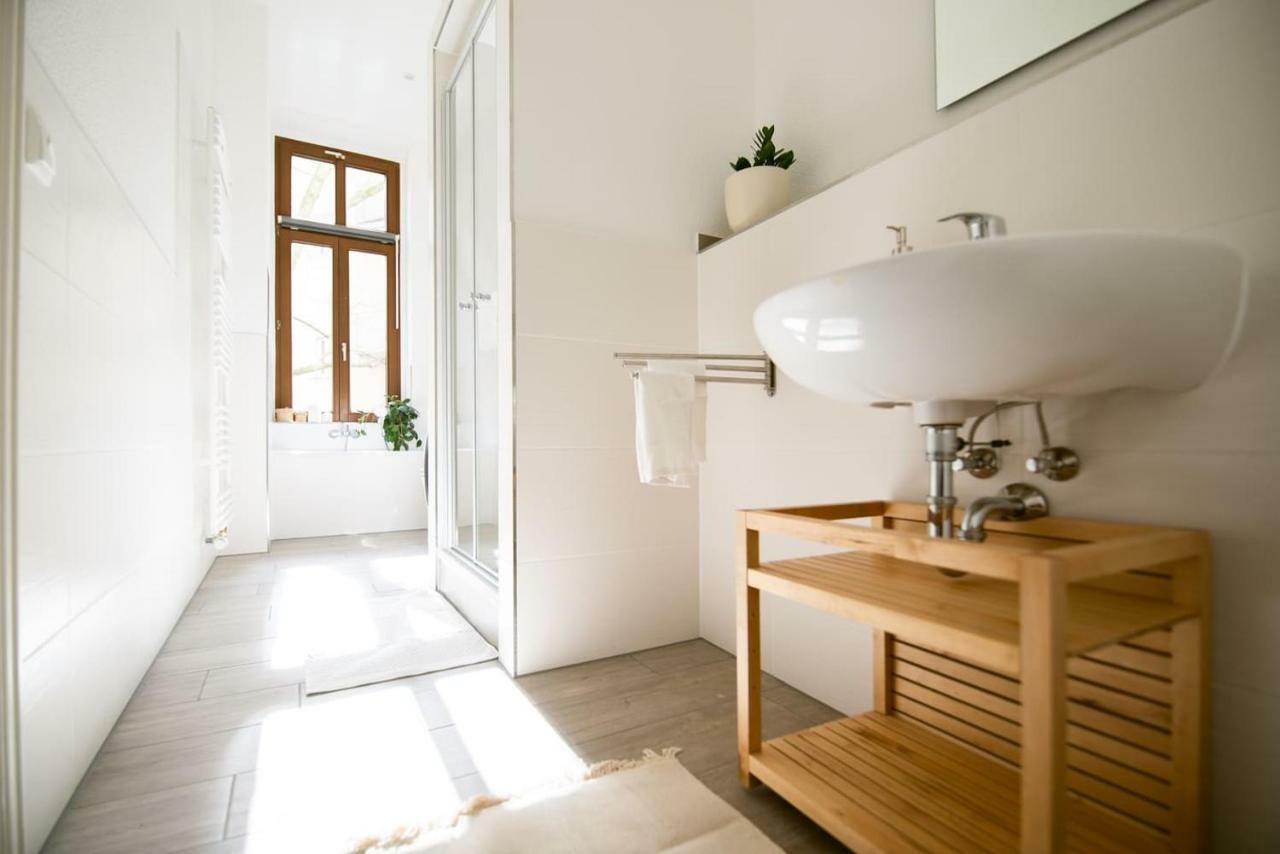 Theleaf - Design Apartment & Cafe Leipzig Dış mekan fotoğraf